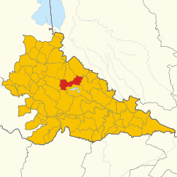 Map of Porto Mantovano (Province of Mantua, region Lombardy, Italy 2024)